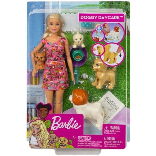 Boneca Barbie Treinadora De Cachorrinhos Fxh08 Mattel - Image 5