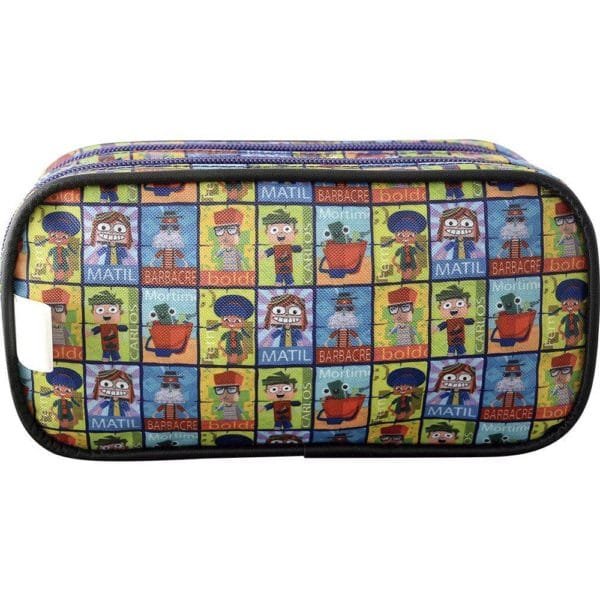 Estojo Escolar Porto Papel Duplo Corte E Cole 6985 Xeryus - Image 3