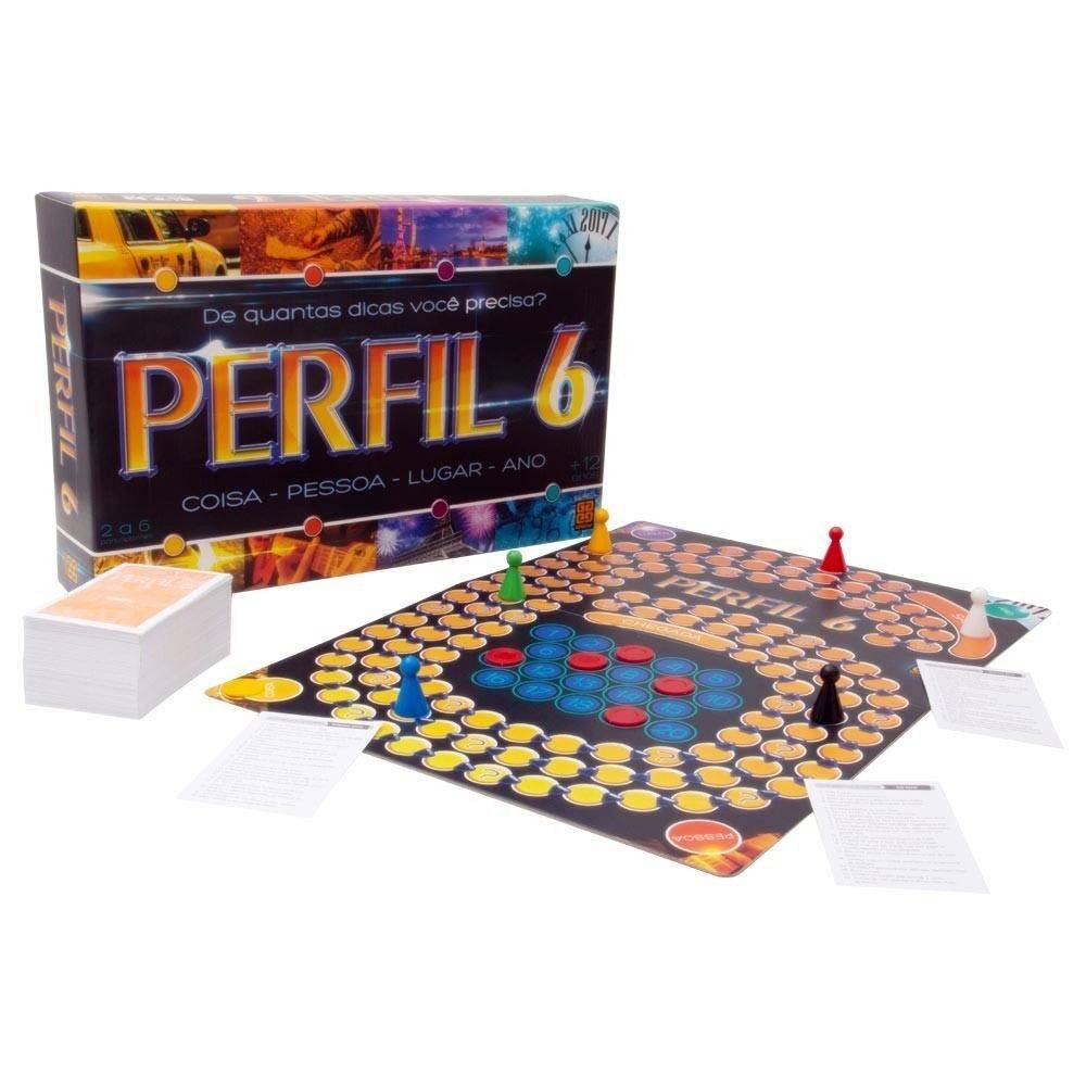 Jogo de Tabuleiro Perfil 6 Grow – Papelaria Pigmeu