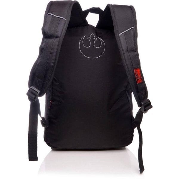 Mochila De Costas Juvenil Sestini Star Wars G 16t Preta Lisa - Image 4