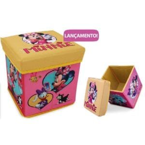 Porta Objeto Infantil Banquinho Minnie Zippy Toys