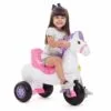 Triciclo Infantil Empurrar Passeio Poto Rosa Calesita 1012 - Imagem 3