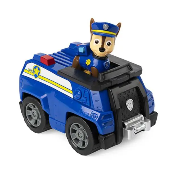 Mini Figura e Veiculo 11Cm Patrulha Canina Chase Cruiser - Imagem 2