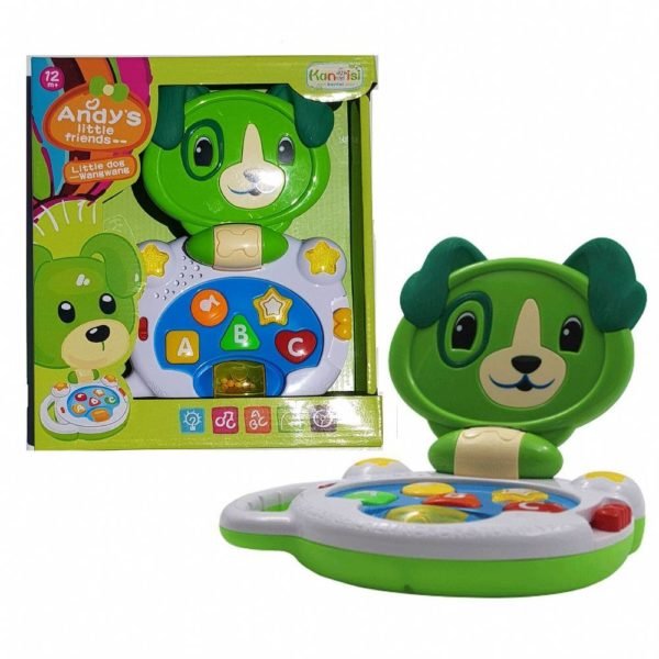 Brinquedo Para Bebe Piano Infantil Com Som Luz +06M Urso