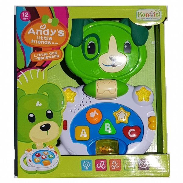 Brinquedo Para Bebe Piano Infantil Com Som Luz +06M Urso - Image 2