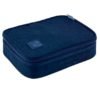 Estojo Box Academie Azul Escuro Nylon Tilibra