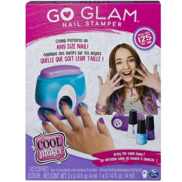 Maquina para Aplicacao Pintura de Unhas Go Glam Nail Stamper