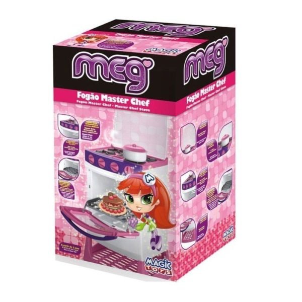 Fogao Infantil Master Chef Eletronico Meg Magic Toys - Image 4