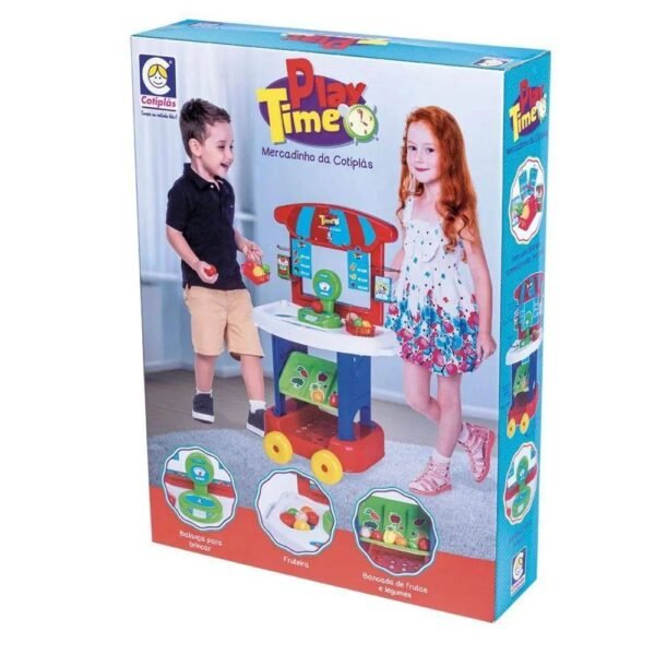 Mercadinho Infantil Com Acessorios Play Time Cotiplas - Image 2