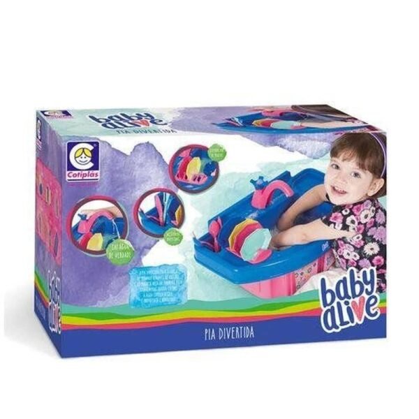 Pia Divertida Baby Alive Com Acessorios 39cm Cotiplas - Image 3