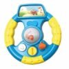 Brinquedo Para Bebe Volante Musical com Luz e Som Azul