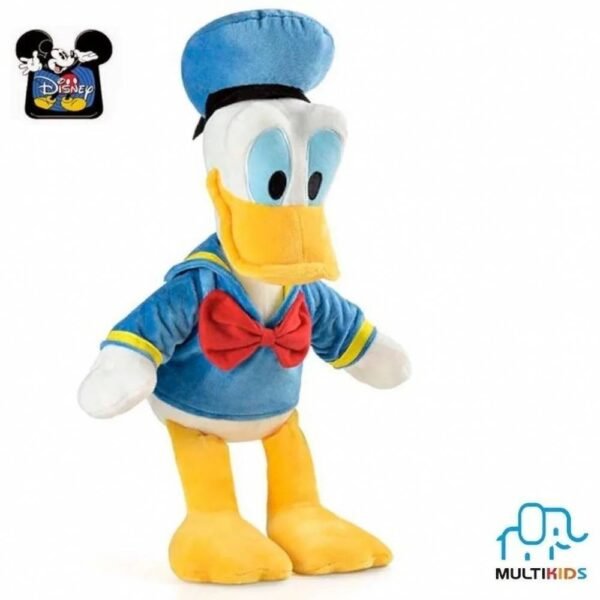 Pelucia Pato Donald Disney Com Som 33cm Plush Premium Multik