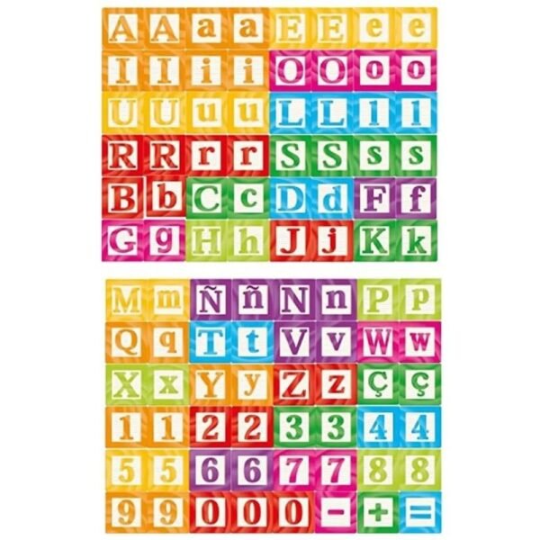 Jogo Educativo ABC Maiusculas e Minusculas 96 Pcs +4 Anos - Image 2