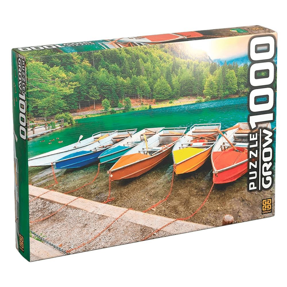 Quebra Cabeca Puzzle 1000 Pecas Lagos de Fusine Grow – Papelaria Pigmeu