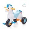 Triciclo Poponei Balanco Passeio e Pedal 3em1 Azul Calesita - Imagem 2