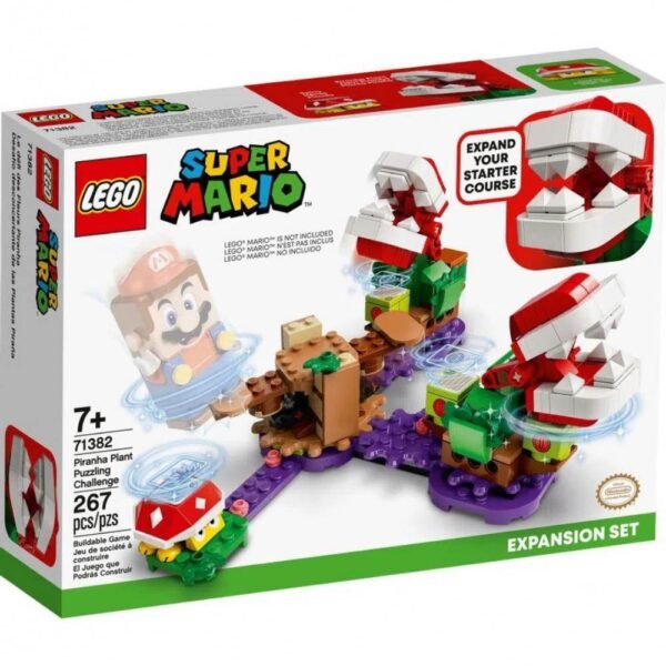 LEGO Super Mario 71382 O Desafio das Plantas Piranhas 267Pcs