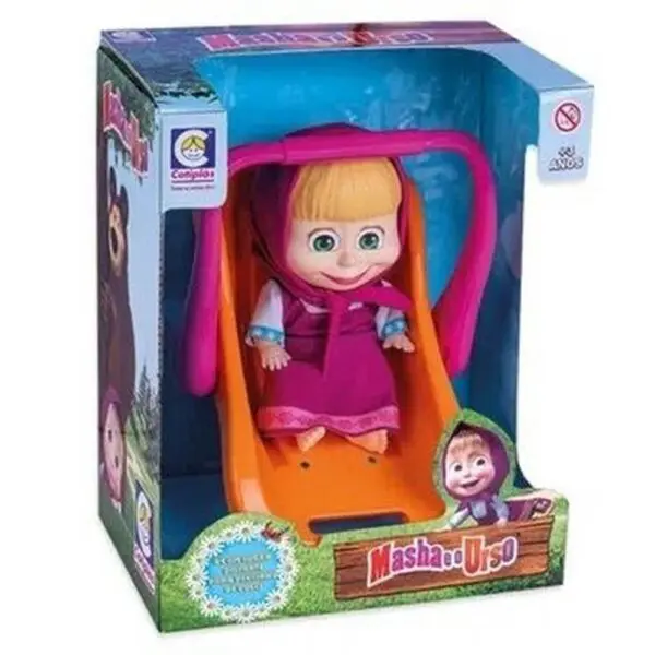 Boneca Masha Com Bebe Conforto - Cotiplas