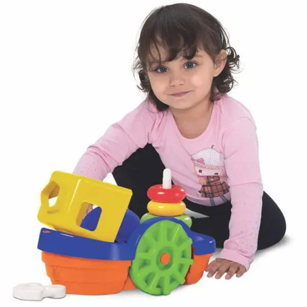 Brinquedo Educativo Barco Didatico Flutua na Agua Merco Toys - Imagem 4