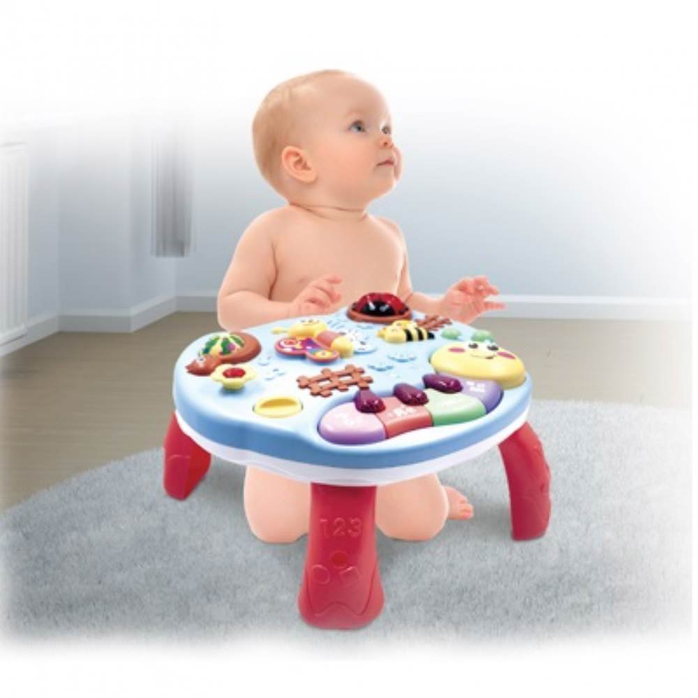 Brinquedo Para Bebe Mesinha Infantil Piano Luz e Som Mar – Papelaria Pigmeu