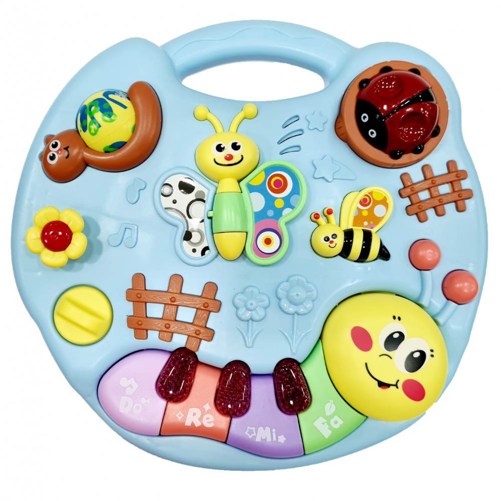 Brinquedo Para Bebe Mesinha Infantil Piano Luz e Som Terra – Papelaria  Pigmeu