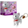 Gatinho De Controle Remoto Com Movimento E Som Cinza Toyng