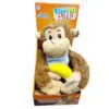 Macaquinho Pelucia Com Banana Sensor Interativo Playfull Pet