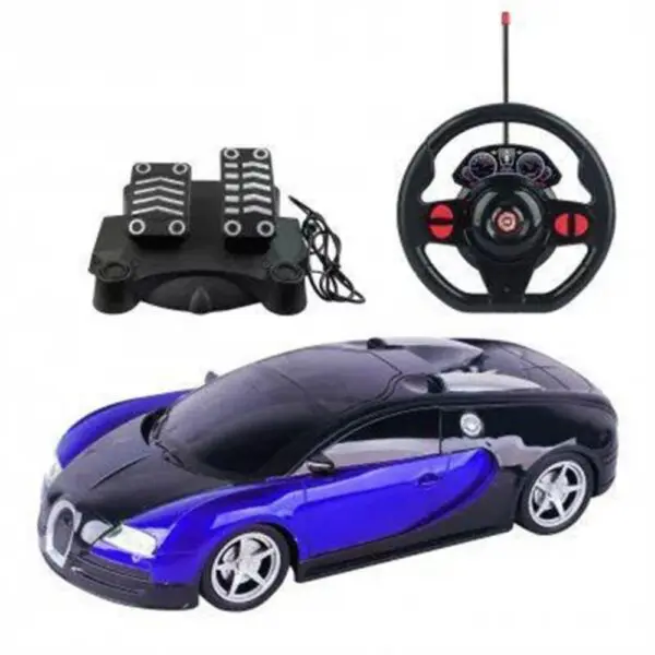 Carrinho de Controle Remoto Volante e Pedal Racing Control P