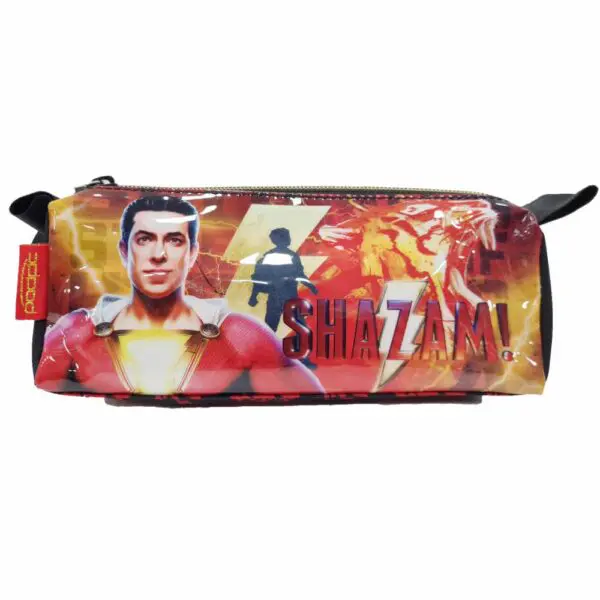 Estojo Escolar Simples Infantil Shazam Pacific