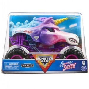 Veiculo Carrinho Monster Jam 1 24 Sparkle Smash Metal 20 Cm