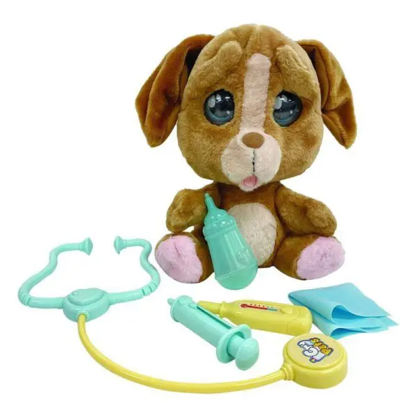 Pelucia Cry Pets Playset Veterinario Com Acessorio Multikids - Imagem 2