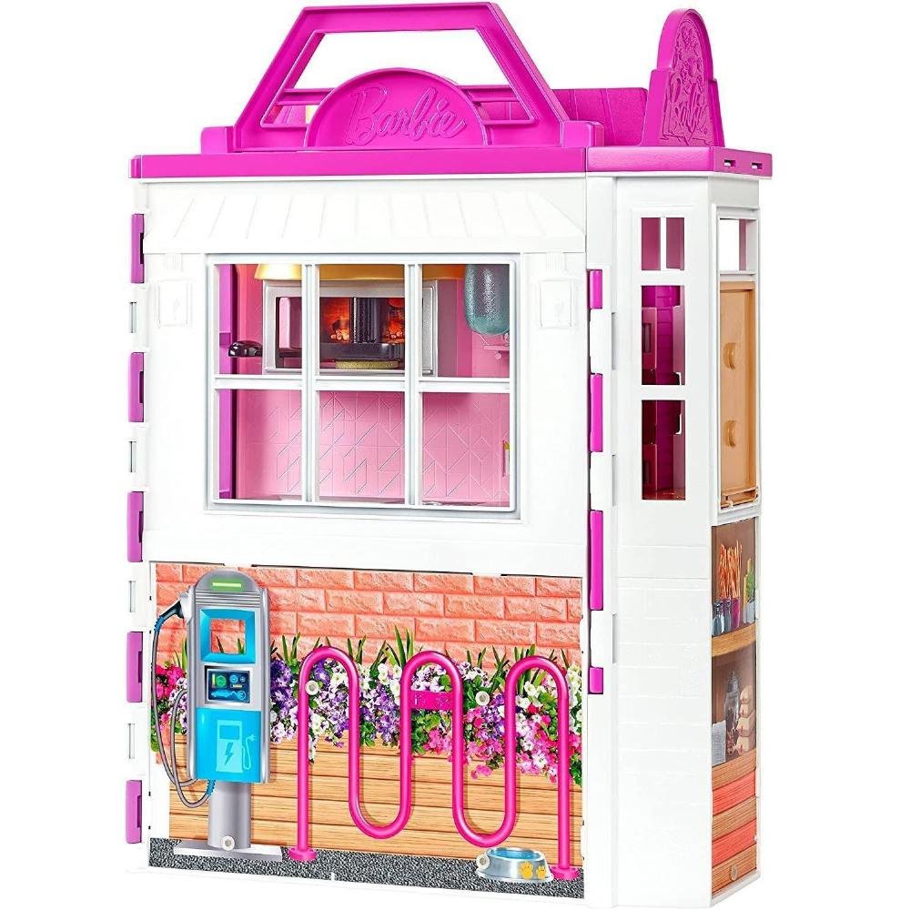 Playset com Boneca e Acessórios – Barbie Dream Closet – Novo