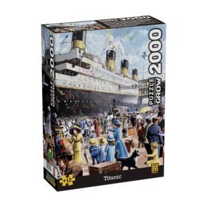 Quebra Cabeça Puzzle Varanda Em Roma 3000 Peças - Grow - Real Brinquedos