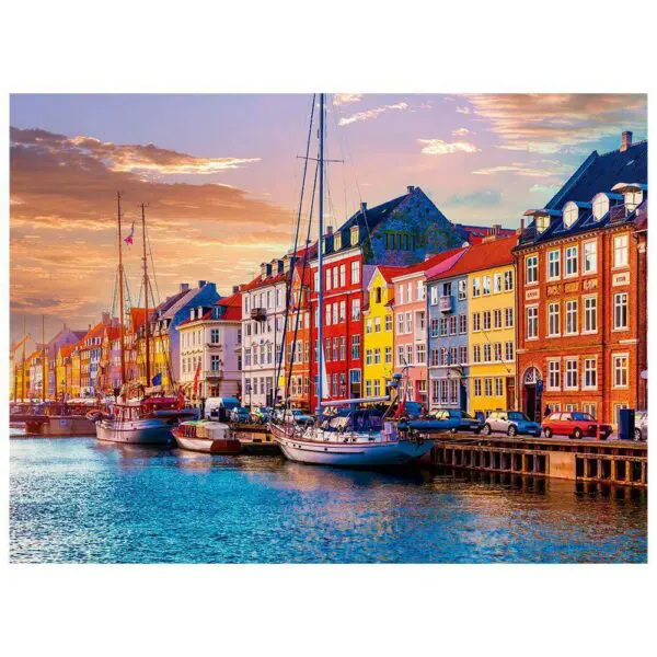 Quebra Cabeca 500 Pecas Copenhague +10 Anos Grow - Imagem 2