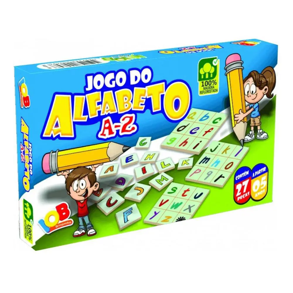 Jogo Educativo Infantil Alfabeto Abc Brinquedos Inteligencia