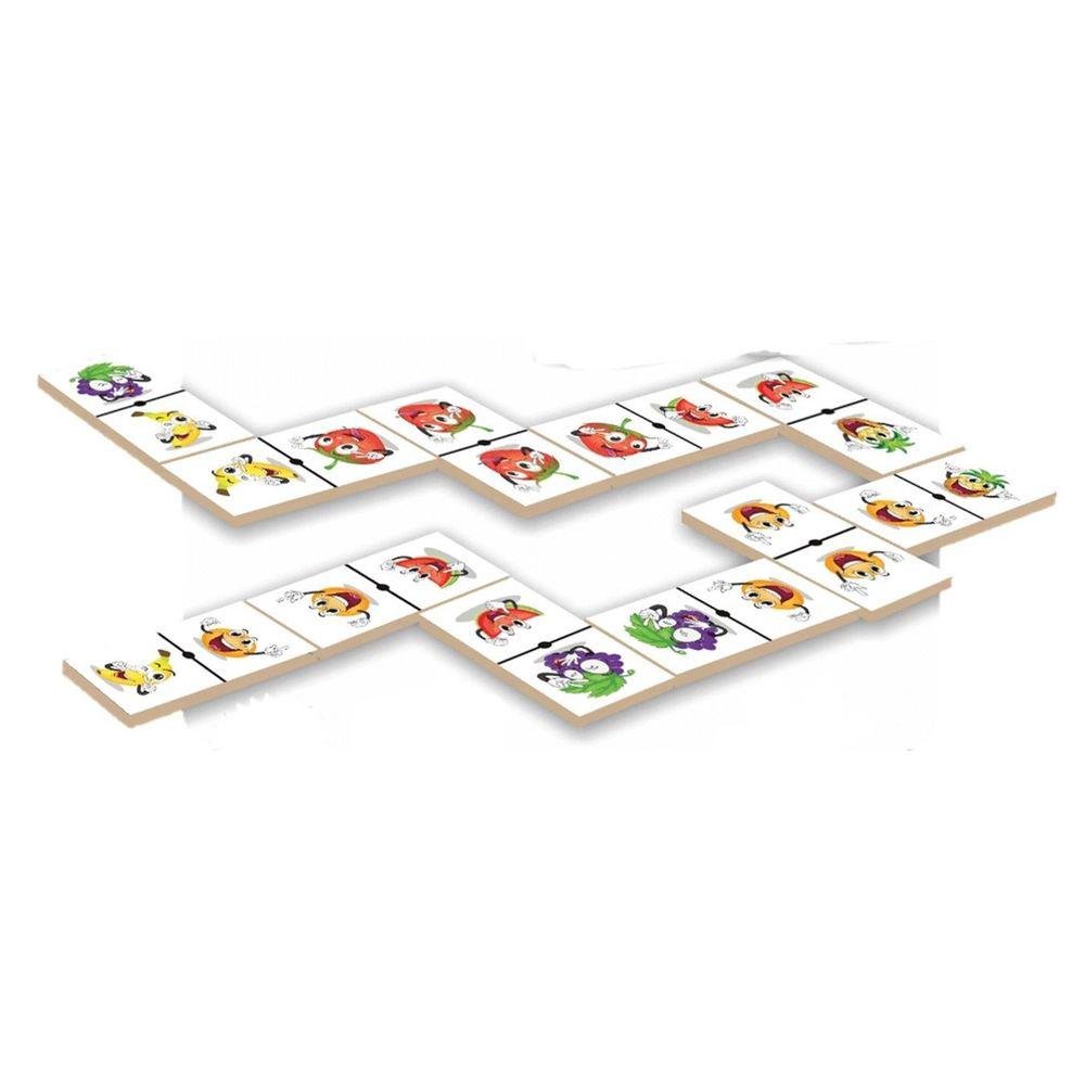 Jogo Domino Aprendendo Números Infantil Educativo 28 Peças - Pais