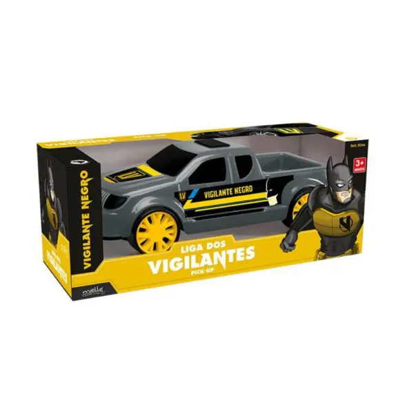 Carrinho Pickup Vigilante Negro Mielle - Image 2
