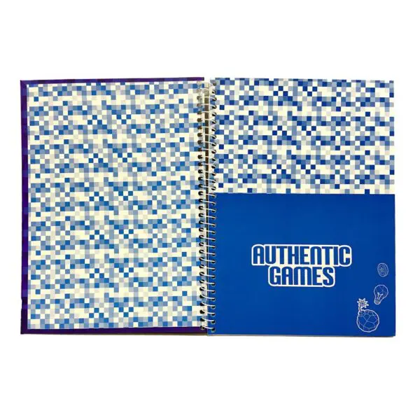 Caderno Universitario Authentic Games 1 Materia 80F Foroni - Imagem 2