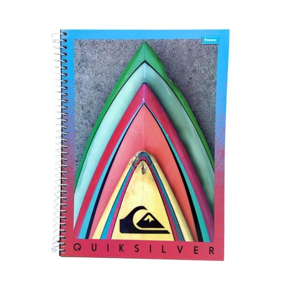 Caderno Universitario Quiksilver 1 Materia 96 Folhas Foroni