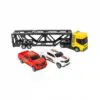 Caminhao Mini Cegonheiro Com 2 Carrinhos Bs Toys