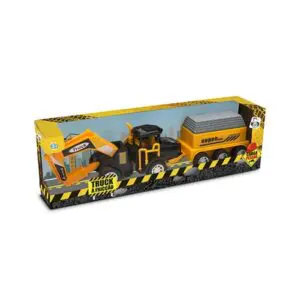 Carrinho Trator De Construcao Friccao Sortido Pica Pau