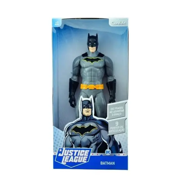 Boneco Batman Com Som Justice League DC Candide - Image 3