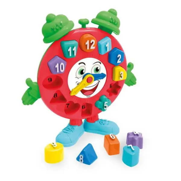 Brinquedo Educativo Relogio Ta Na Hora +18 Meses Tateti