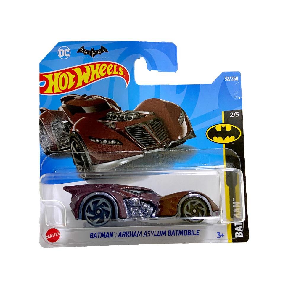 Carrinho Hotwheels Batman Batmóvel Vermelho Arkham Kinight