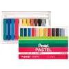 Giz Pastel Seco 12 Cores + Esfuminho Pentel