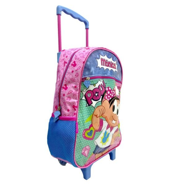 Mochila De Rodinha Infantil Monica Super G Pacific - Image 2