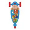 Patinete Skatenet Kid Azul Suporta 80kg Bandeirate - Imagem 4
