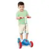 Patinete Skatenet Kid Azul Suporta 80kg Bandeirate - Imagem 2