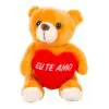 Pelucia Animais Sortidos Com Coracao 15cm Fizzy - Imagem 5