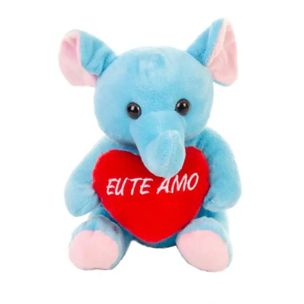 Pelucia Animais Sortidos Com Coracao 15cm Fizzy - Imagem 7