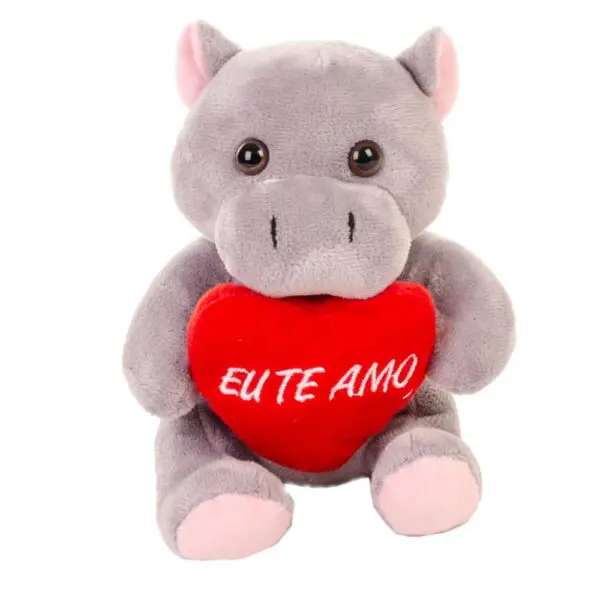 Pelucia Animais Sortidos Com Coracao 15cm Fizzy - Imagem 3
